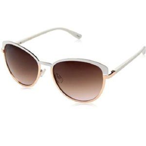 Jessica Simpson Women Metal Cat-Eye Sunglasses